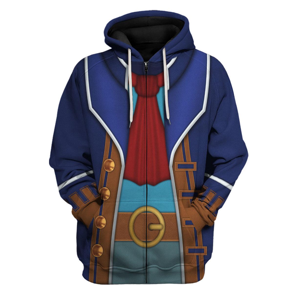 Linebeck Costume Unisex Hoodie Sweatshirt T-shirt Sweatpants Cosplay - Gearhomie.com