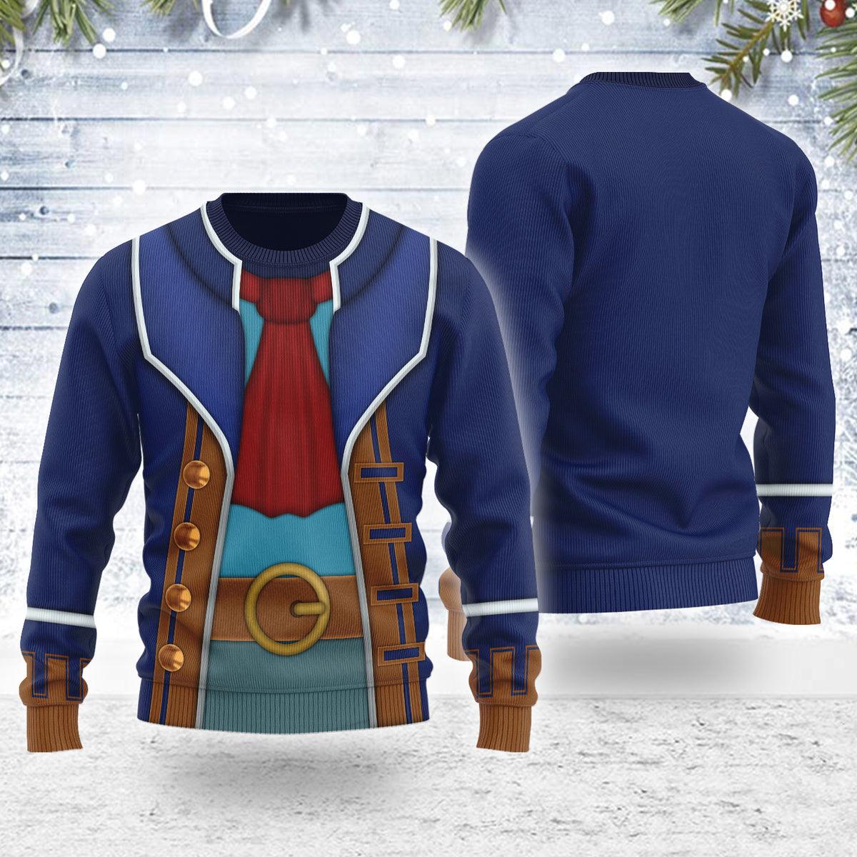 Linebeck Themed Costume Unisex Christmas Wool Sweater - Gearhomie.com