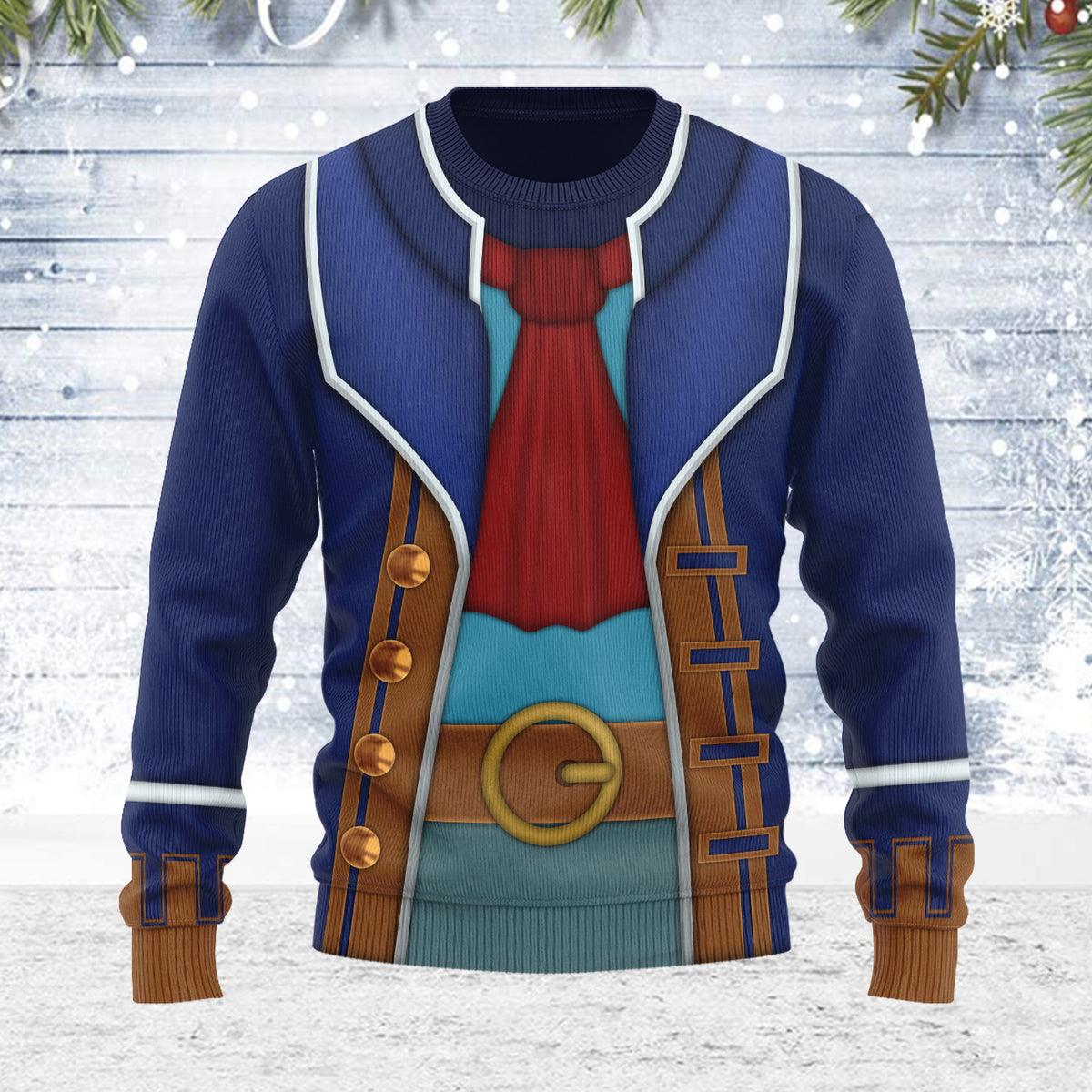 Linebeck Themed Costume Unisex Christmas Wool Sweater - Gearhomie.com