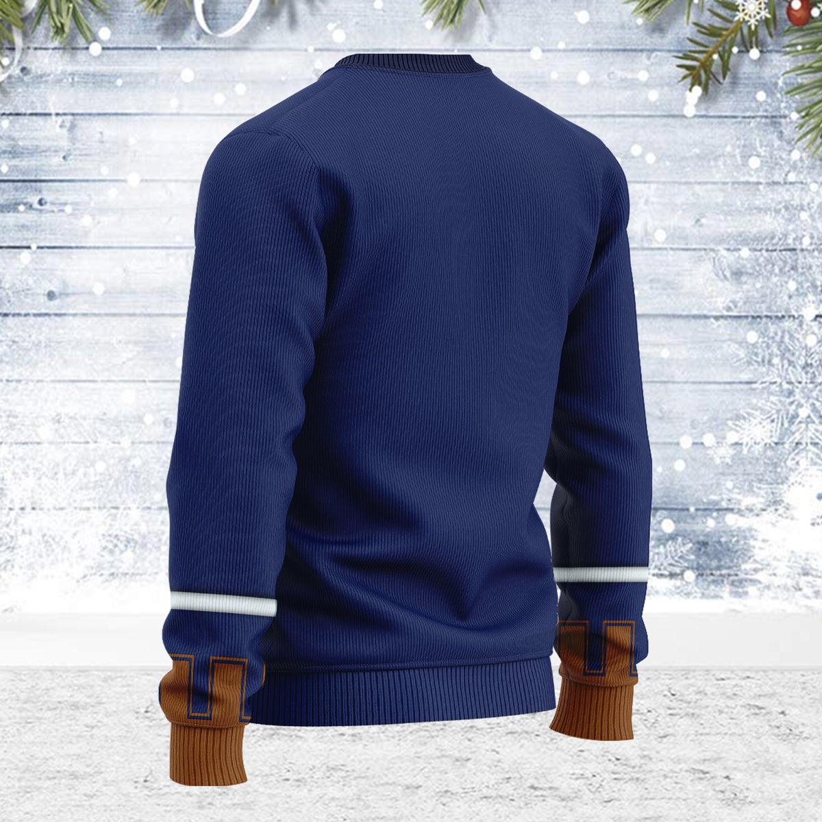 Linebeck Themed Costume Unisex Christmas Wool Sweater - Gearhomie.com