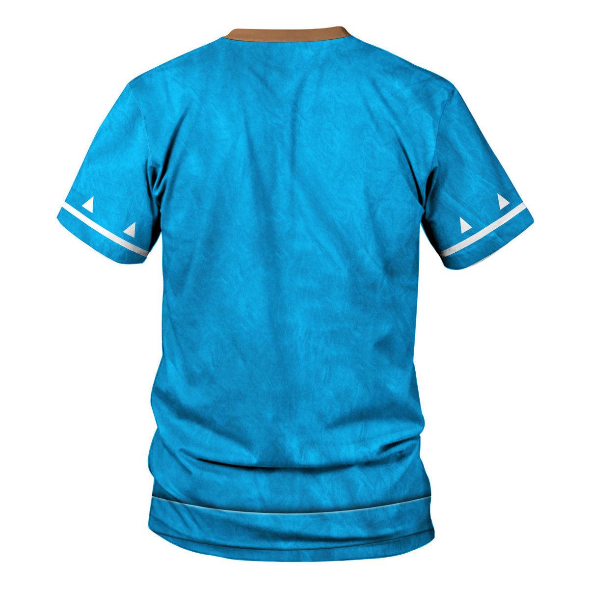 Link Attire Champion's Tunic New Unisex Hoodie Sweatshirt T-shirt Sweatpants Cosplay - Gearhomie.com