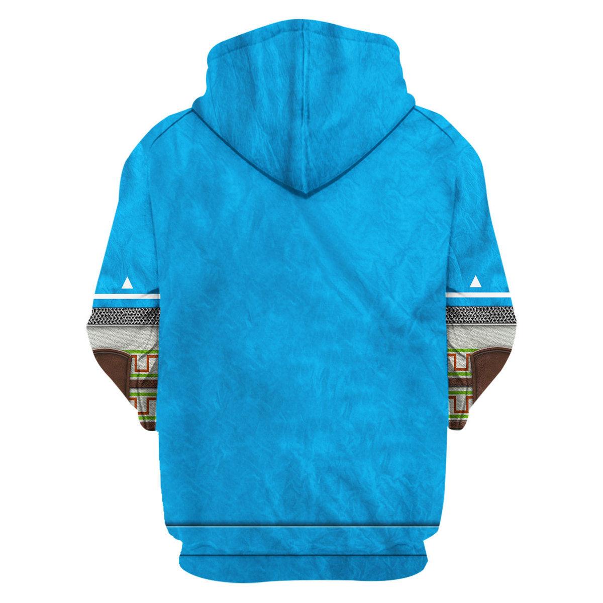 Link Attire Champion's Tunic New Unisex Hoodie Sweatshirt T-shirt Sweatpants Cosplay - Gearhomie.com