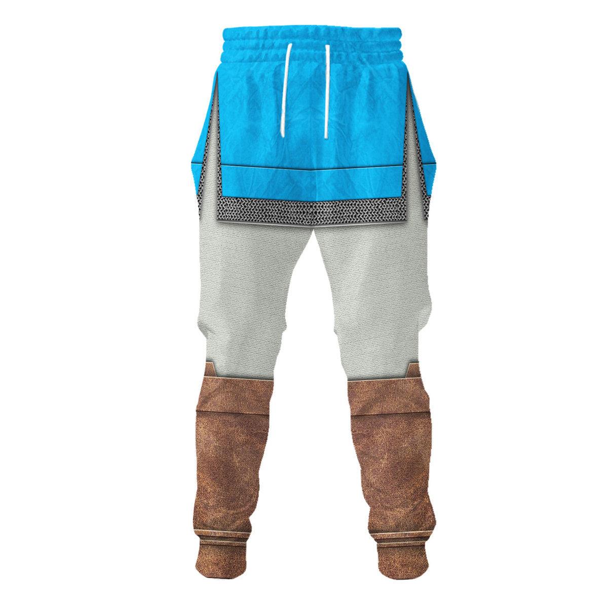 Link Attire Champion's Tunic Shield Sweatpants - Gearhomie.com