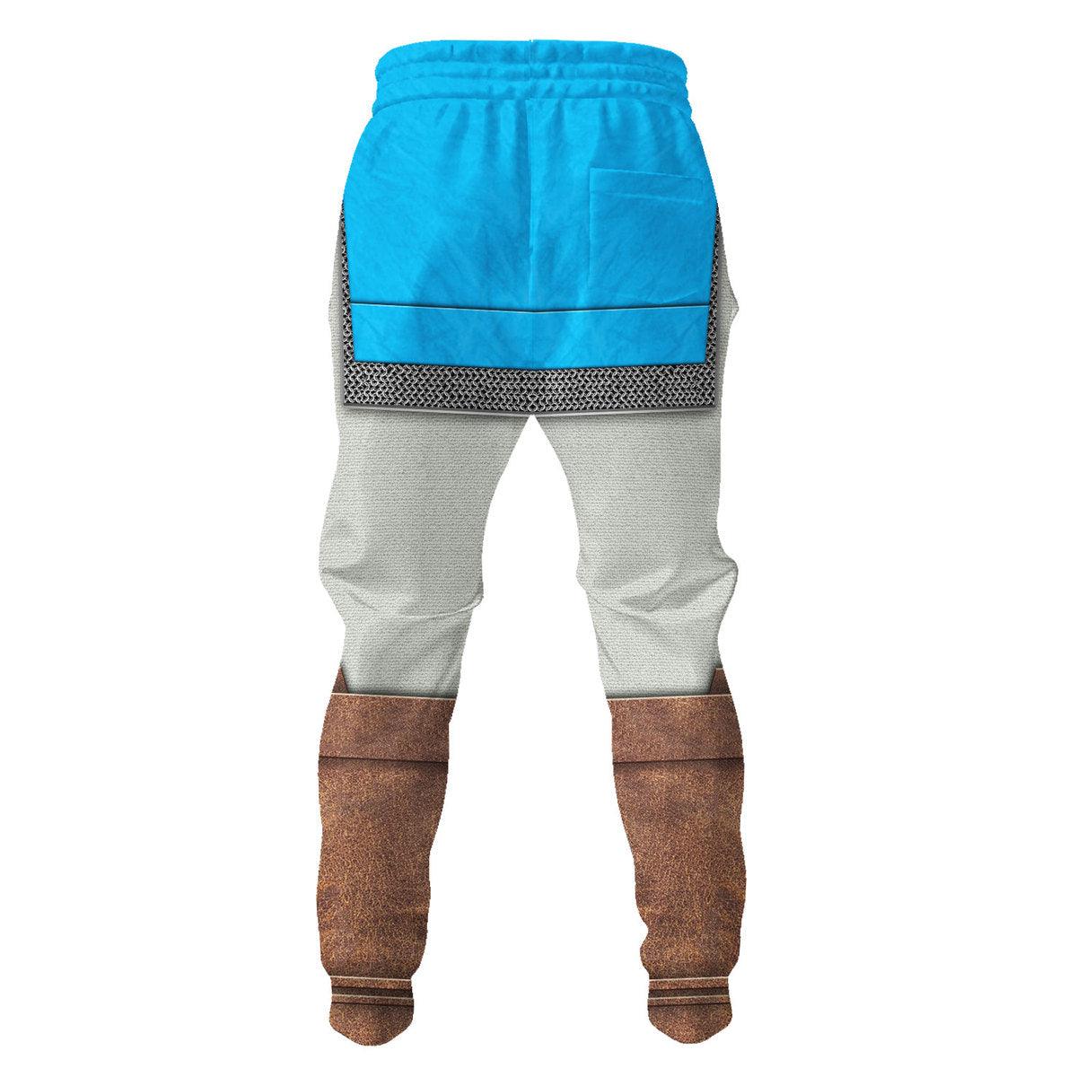 Link Attire Champion's Tunic Shield Sweatpants - Gearhomie.com
