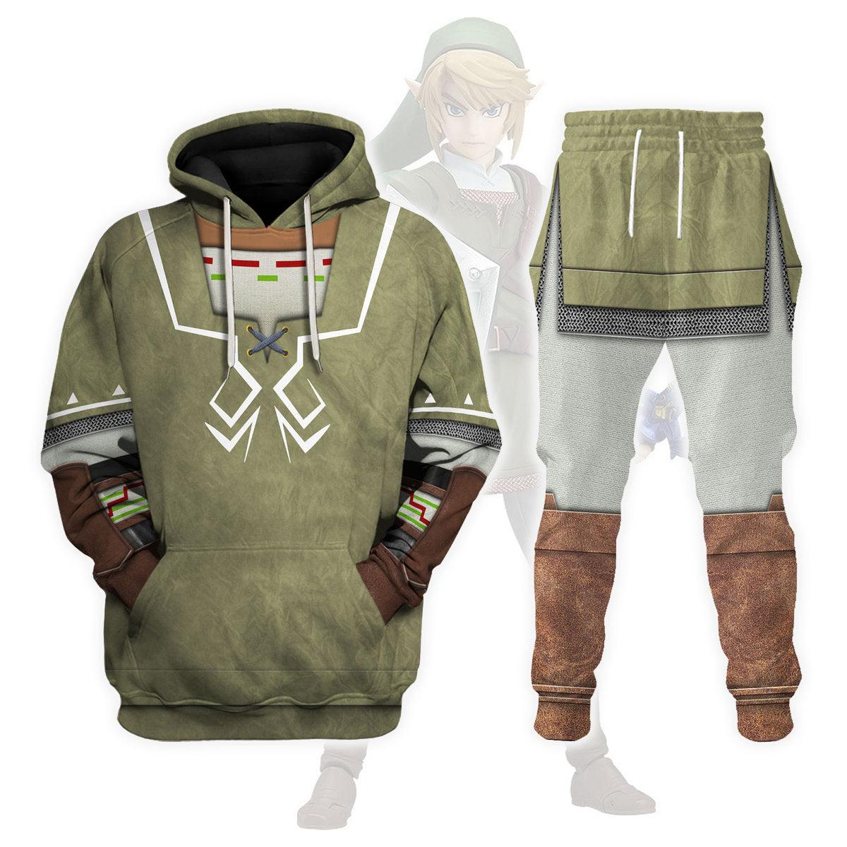 Link Attire New Unisex Hoodie Sweatshirt T-shirt Sweatpants Cosplay - Gearhomie.com