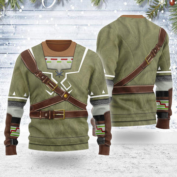 Link Attire Themed Costume Unisex Christmas Wool Sweater - Gearhomie.com