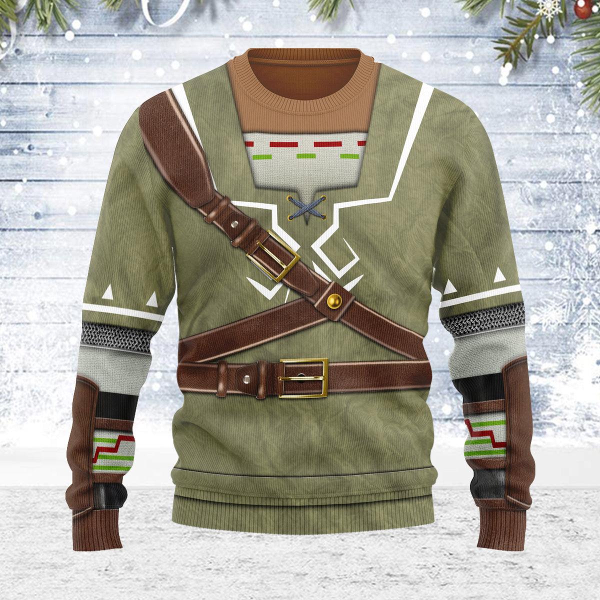 Link Attire Themed Costume Unisex Christmas Wool Sweater - Gearhomie.com