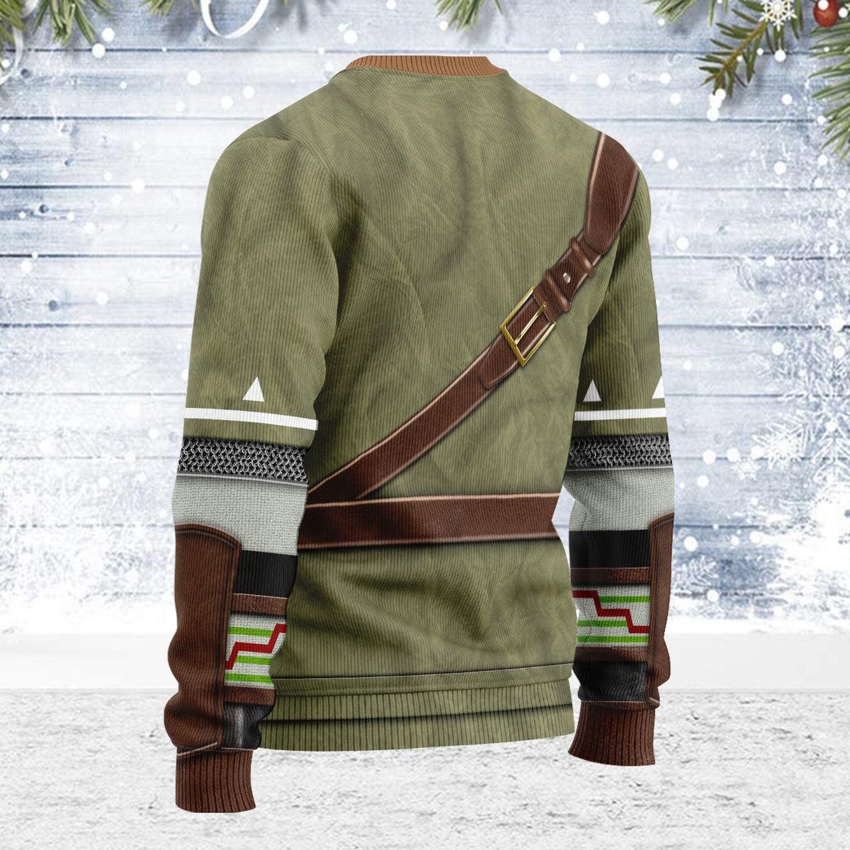 Link Attire Themed Costume Unisex Christmas Wool Sweater - Gearhomie.com