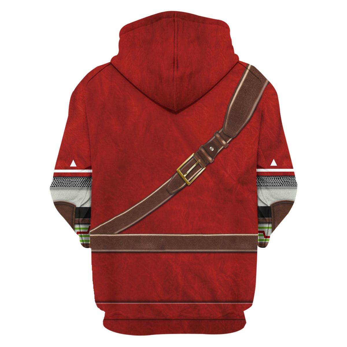 Link Goron Tunic Attire Unisex Hoodie Sweatshirt T-shirt Sweatpants Cosplay - Gearhomie.com
