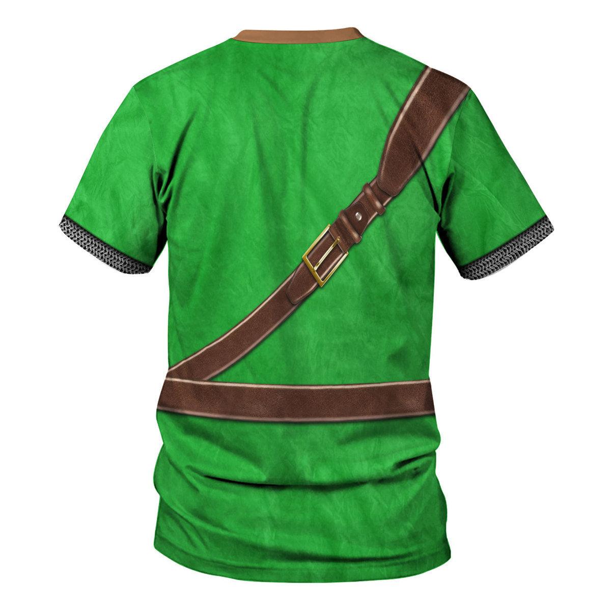 Link Iconic Costume Unisex Hoodie Sweatshirt T-shirt Sweatpants Cosplay - Gearhomie.com