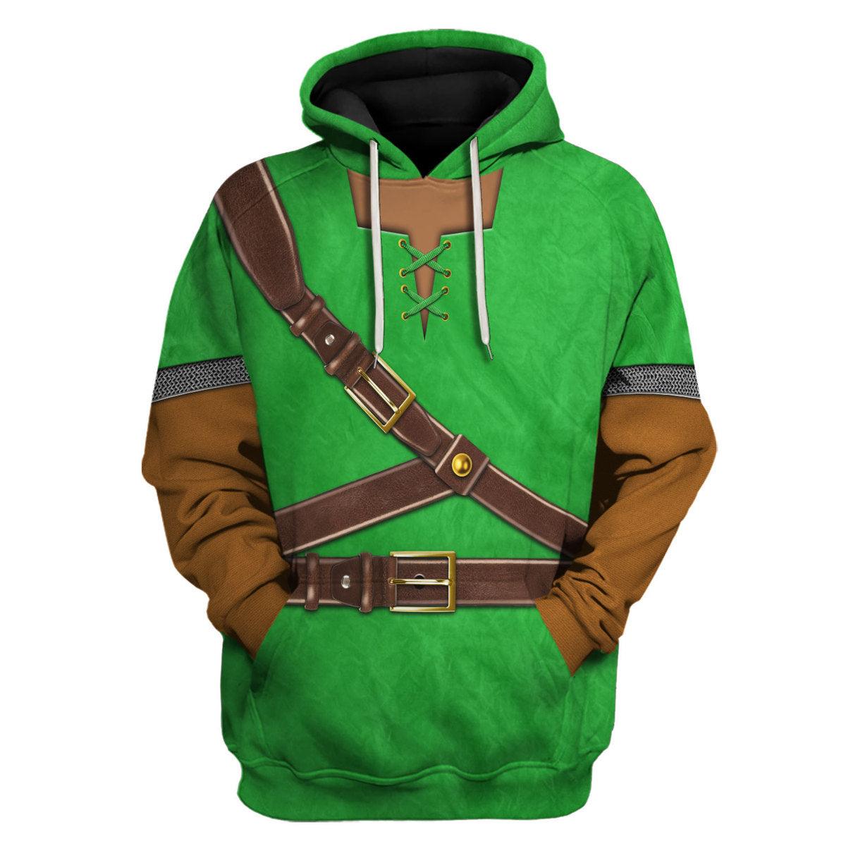 Link Iconic Costume Unisex Hoodie Sweatshirt T-shirt Sweatpants Cosplay - Gearhomie.com