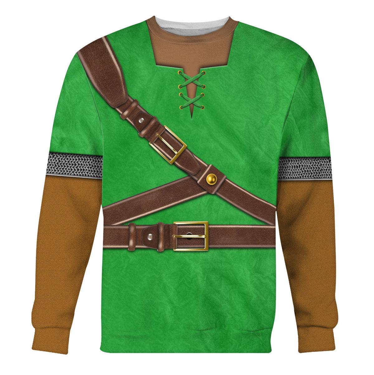 Link Iconic Costume Unisex Hoodie Sweatshirt T-shirt Sweatpants Cosplay - Gearhomie.com