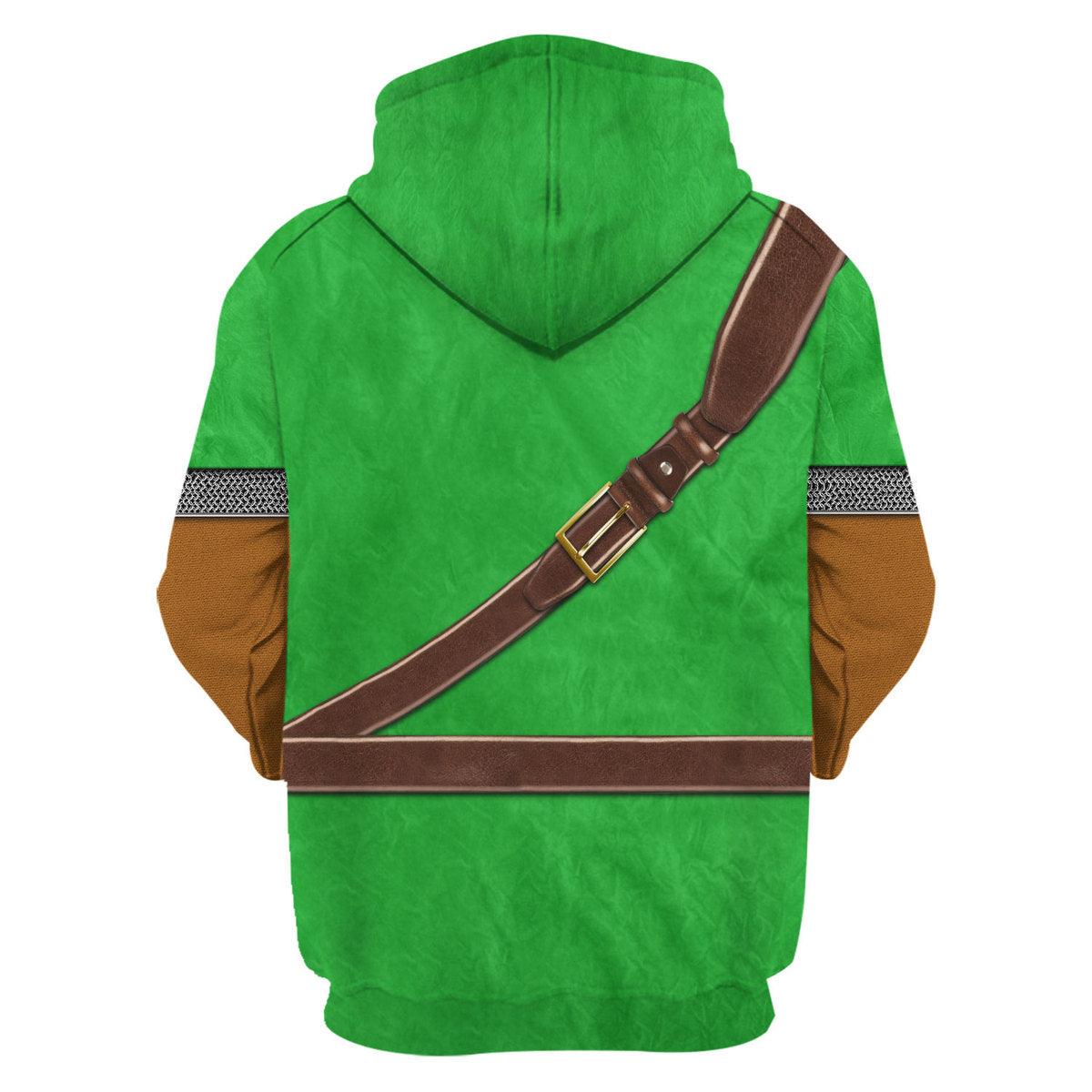Link Iconic Costume Unisex Hoodie Sweatshirt T-shirt Sweatpants Cosplay - Gearhomie.com