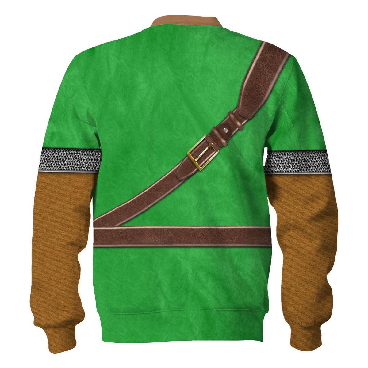 Link Iconic Costume Unisex Hoodie Sweatshirt T-shirt Sweatpants Cosplay - Gearhomie.com