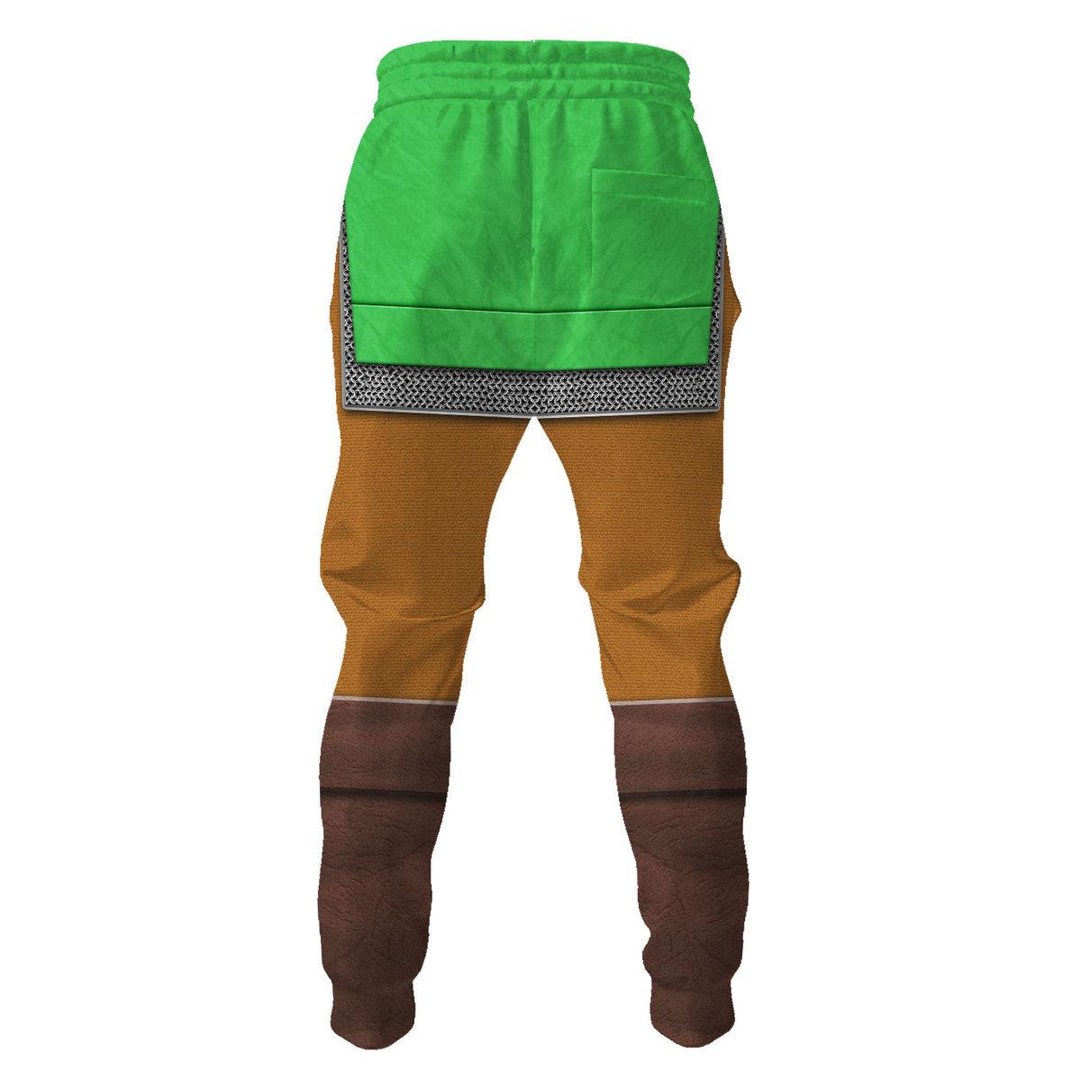 Link Iconic Tears Of The Kingdom Costume Unisex Hoodie Sweatshirt T-shirt Sweatpants Cosplay - Gearhomie.com