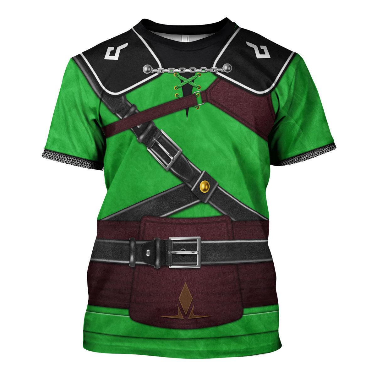 Link Iconic Tears Of The Kingdom Costume Unisex Hoodie Sweatshirt T-shirt Sweatpants Cosplay - Gearhomie.com