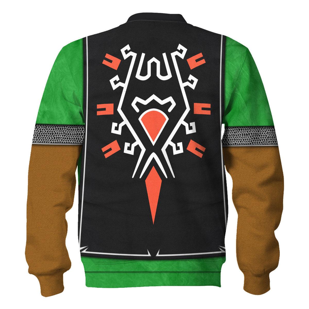 Link Iconic Tears Of The Kingdom Costume Unisex Hoodie Sweatshirt T-shirt Sweatpants Cosplay - Gearhomie.com