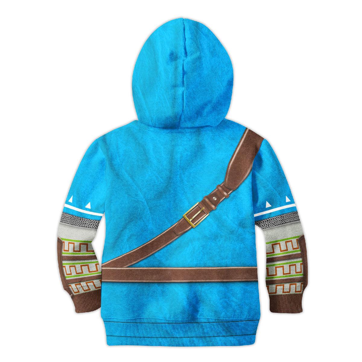 Link Zelda Champion's Tunic Kid Tops Hoodie Sweatshirt T-Shirt - Gearhomie.com