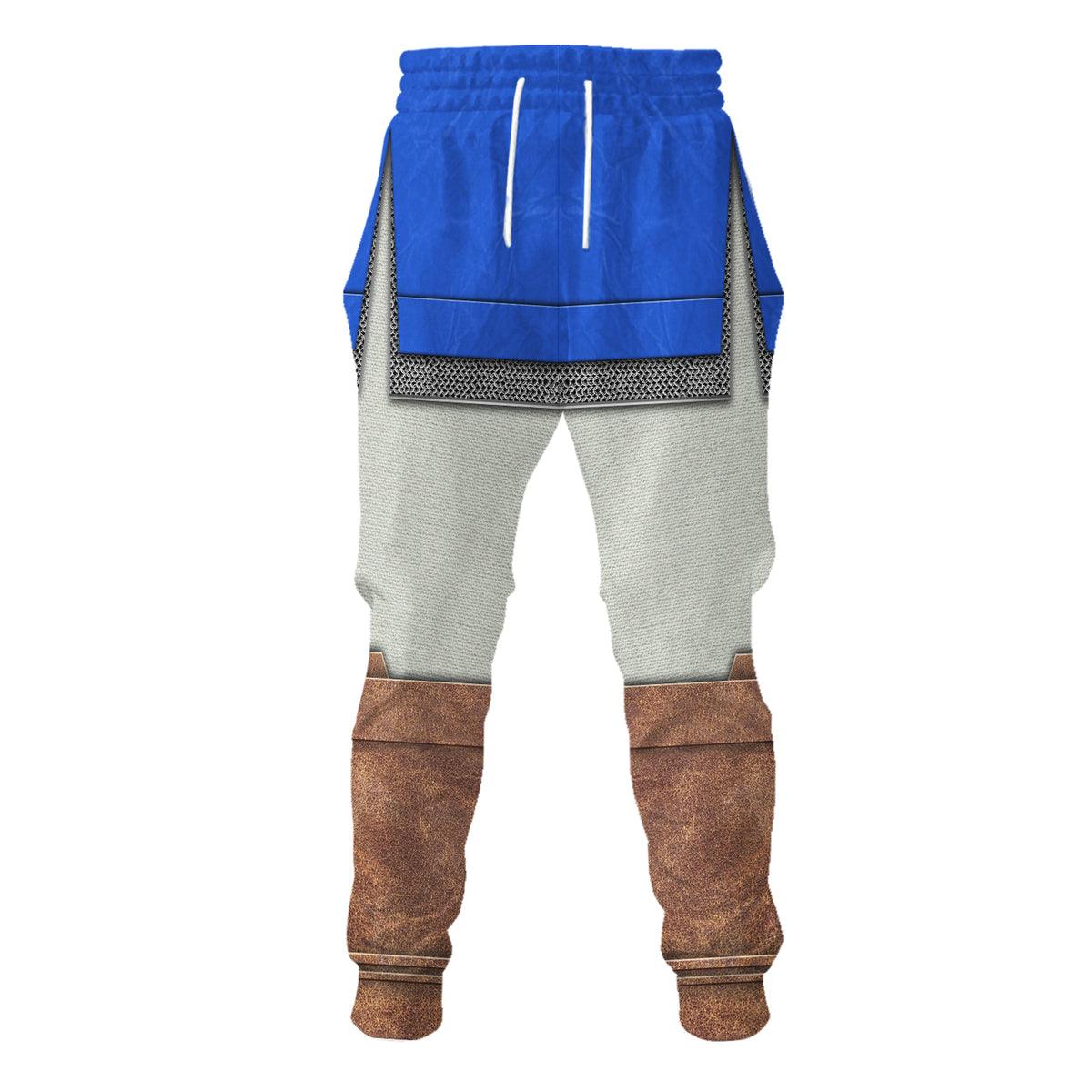 Link Zora Tunic Attire Unisex Hoodie Sweatshirt T-shirt Sweatpants Cosplay - Gearhomie.com