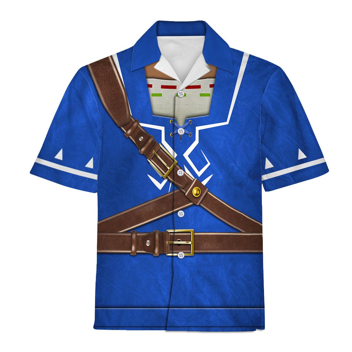 Link Zora Tunic Attire Unisex Hoodie Sweatshirt T-shirt Sweatpants Cosplay - Gearhomie.com