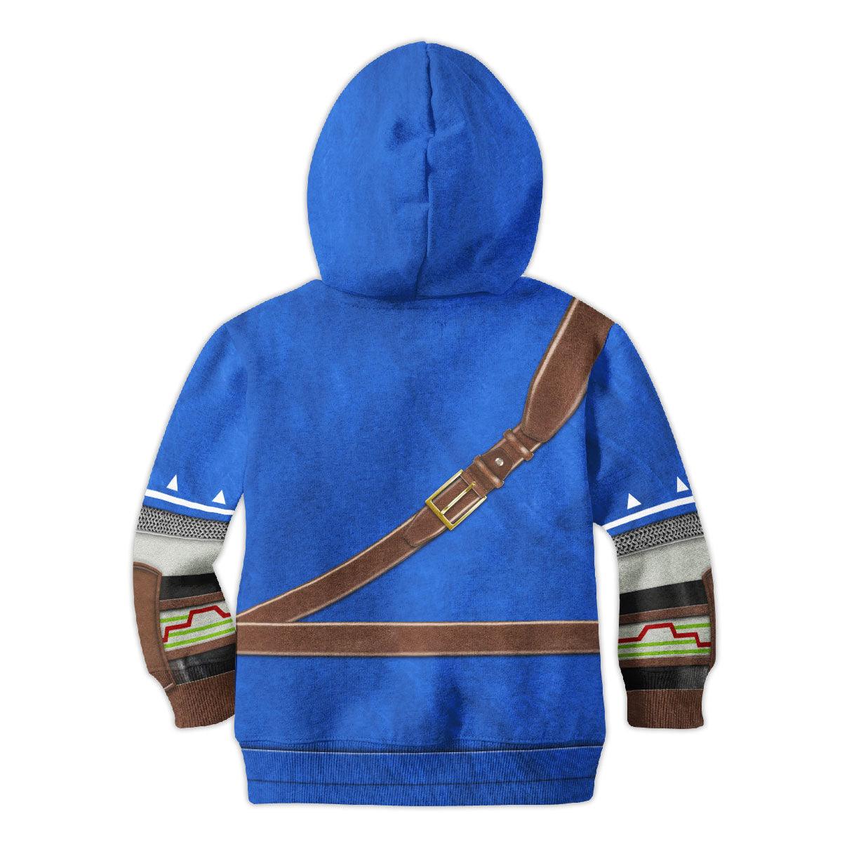 Link Zora Tunic Costume Kid Tops Hoodie Sweatshirt T-Shirt - Gearhomie.com