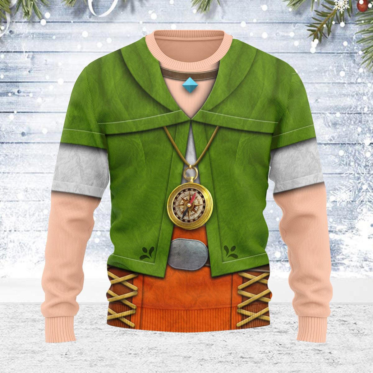 Linkle Themed Costume Unisex Christmas Wool Sweater - Gearhomie.com