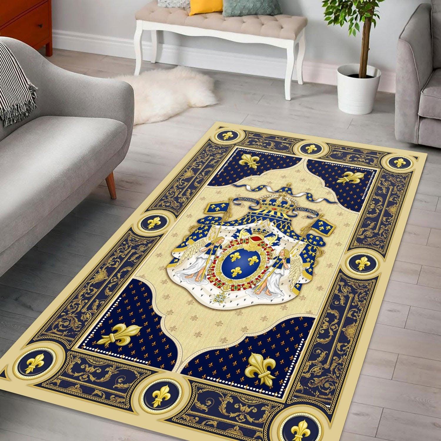 Louis XIV Coat Of Arms Rug - DucG