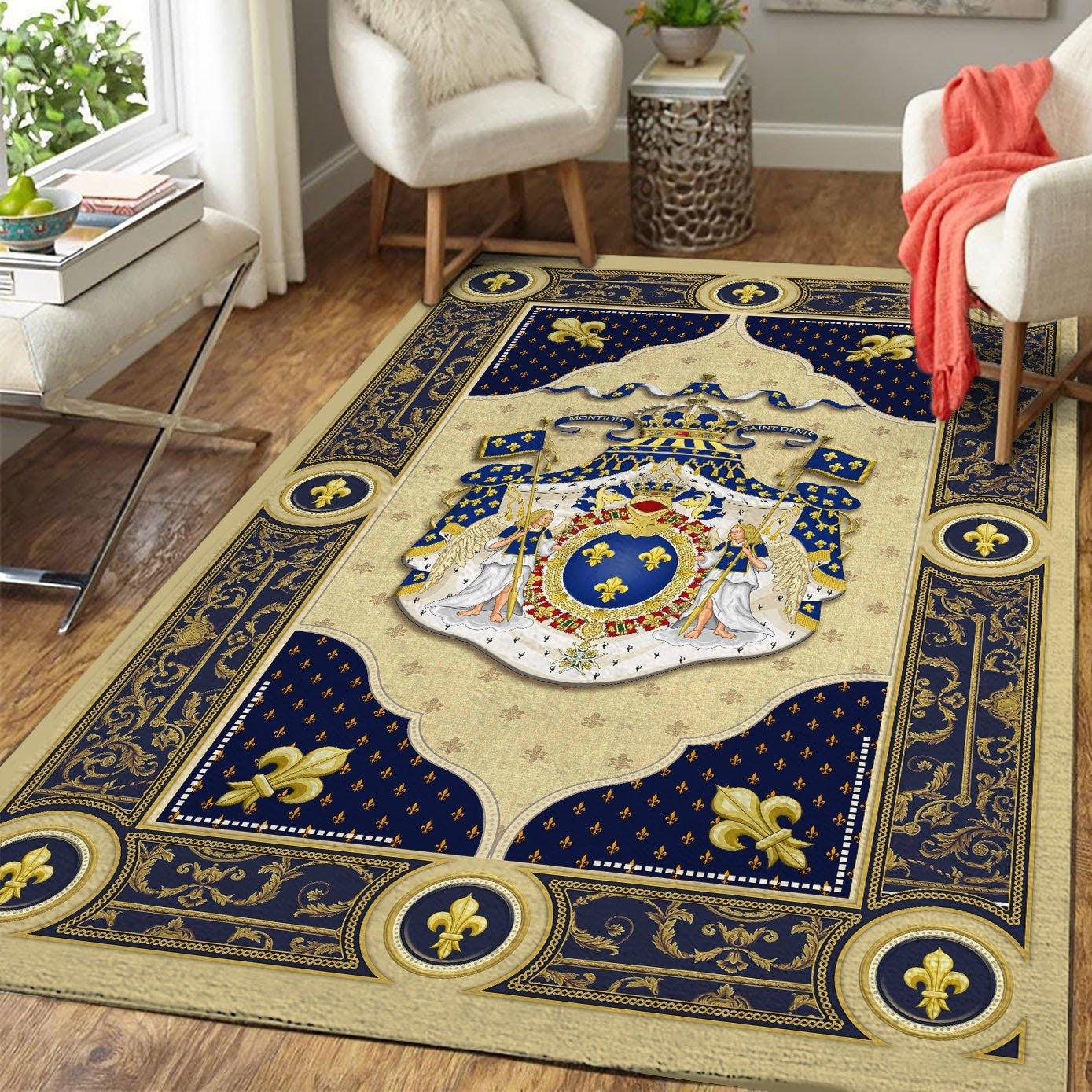 Louis XIV Coat Of Arms Rug - DucG