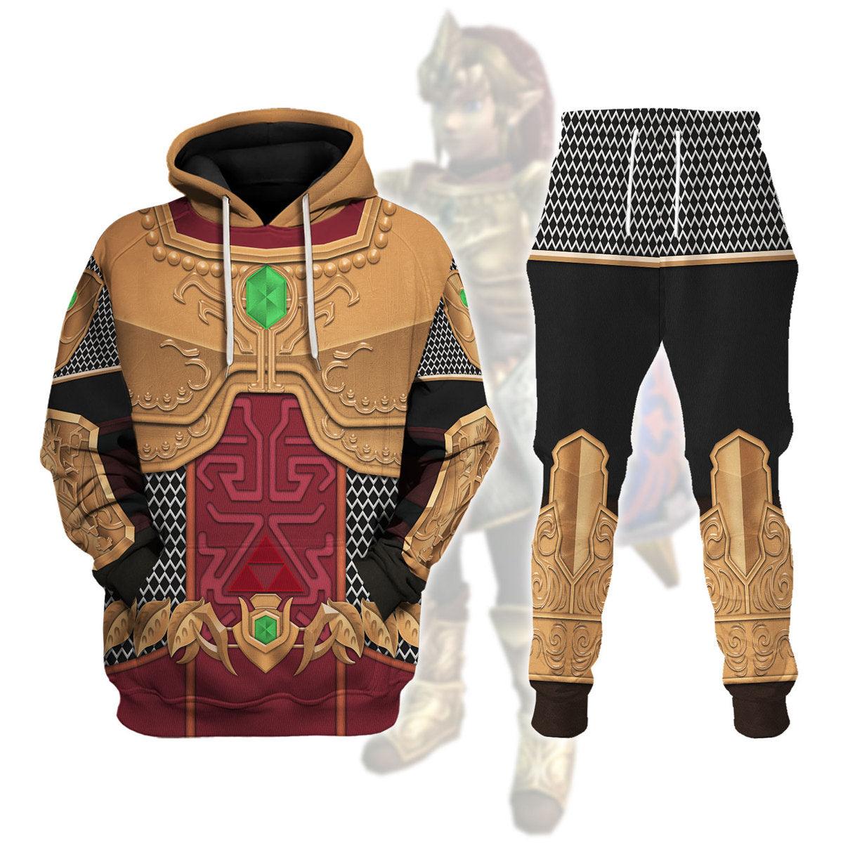 Magic Armor - Twilight Princess Link Attire Unisex Hoodie Sweatshirt T-shirt Sweatpants Cosplay - Gearhomie.com