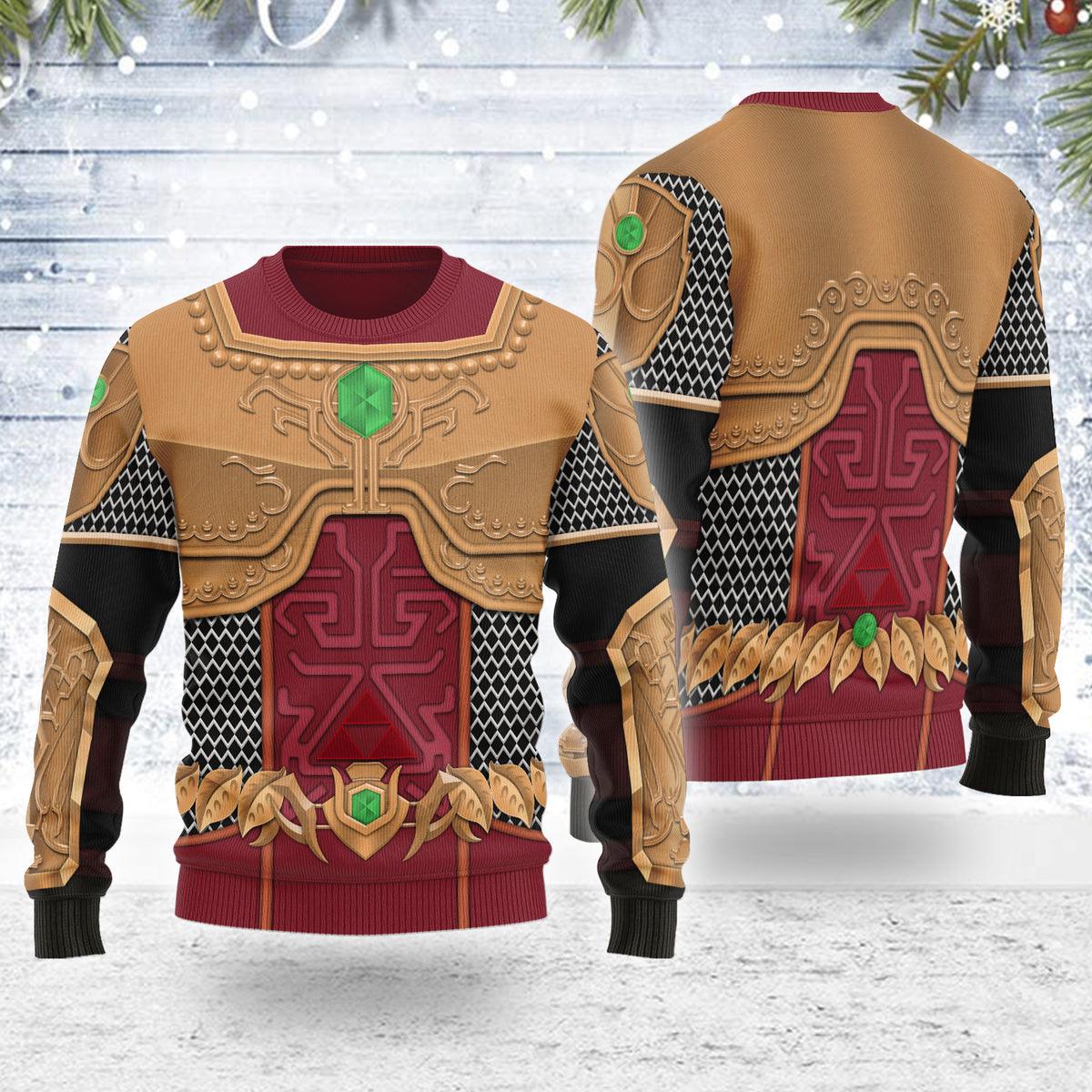 Magic Armor Twilight Princess Themed Costume Unisex Christmas Wool Sweater - Gearhomie.com