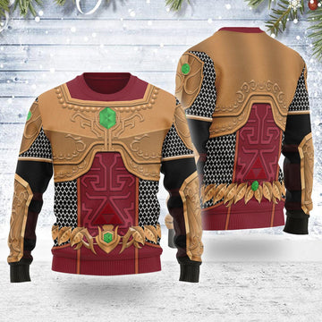 Magic Armor Twilight Princess Themed Costume Unisex Christmas Wool Sweater - Gearhomie.com