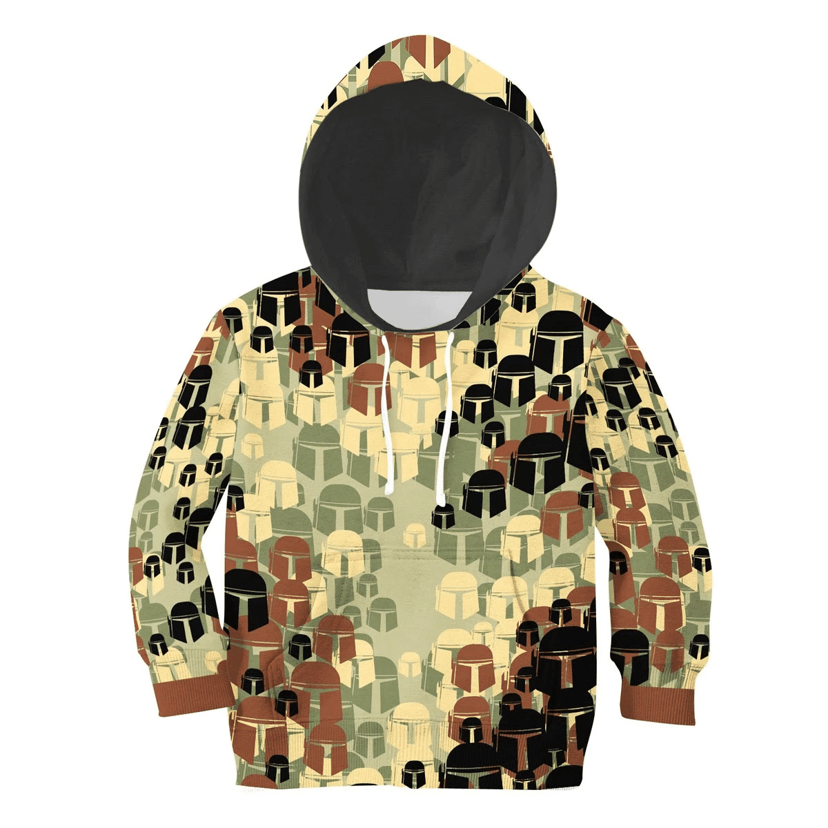 Mandalorian Helmet Kid Tops - Gearhomie.com