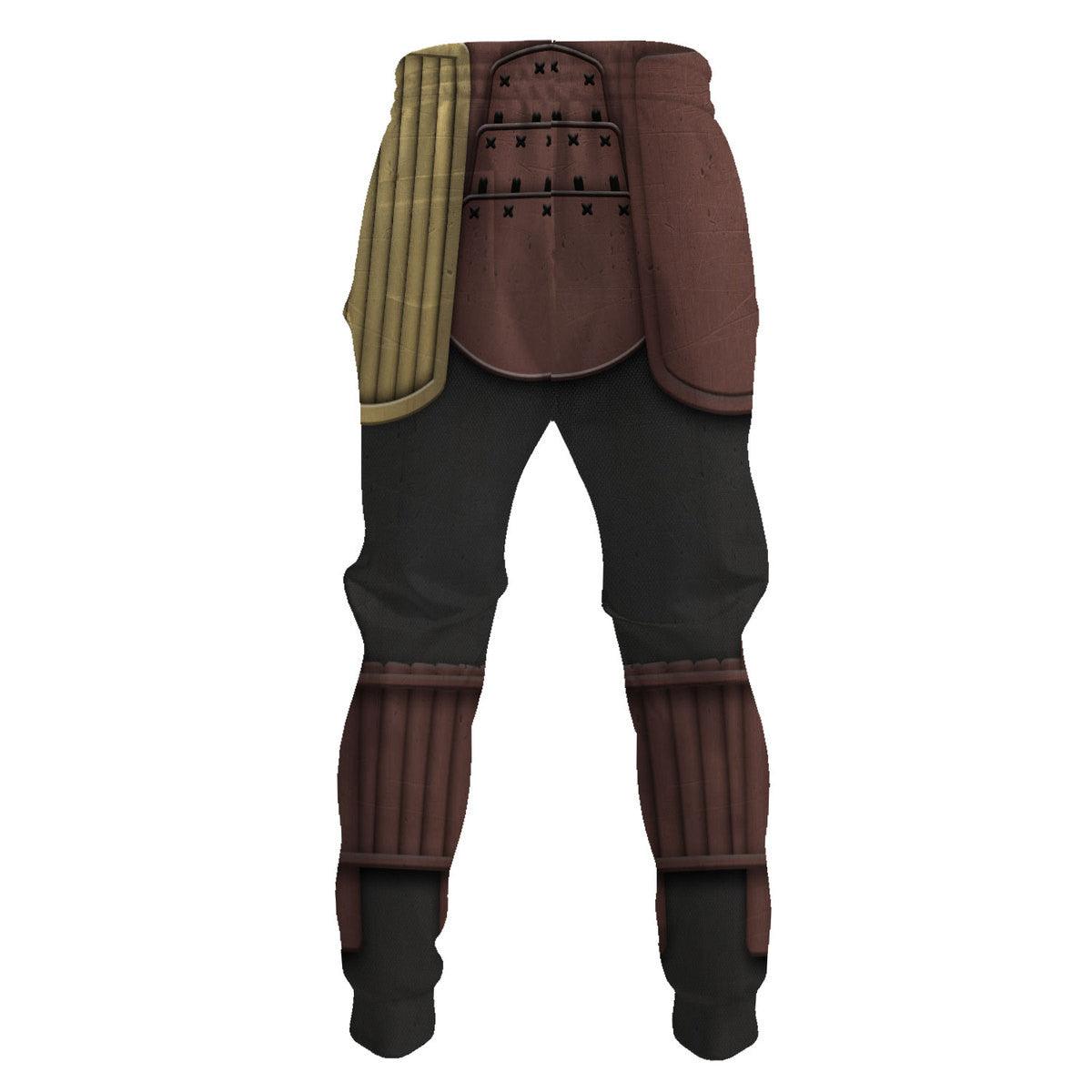 Mandalorian Samurai T-shirt Hoodie Sweatpants Apparel - Gearhomie.com