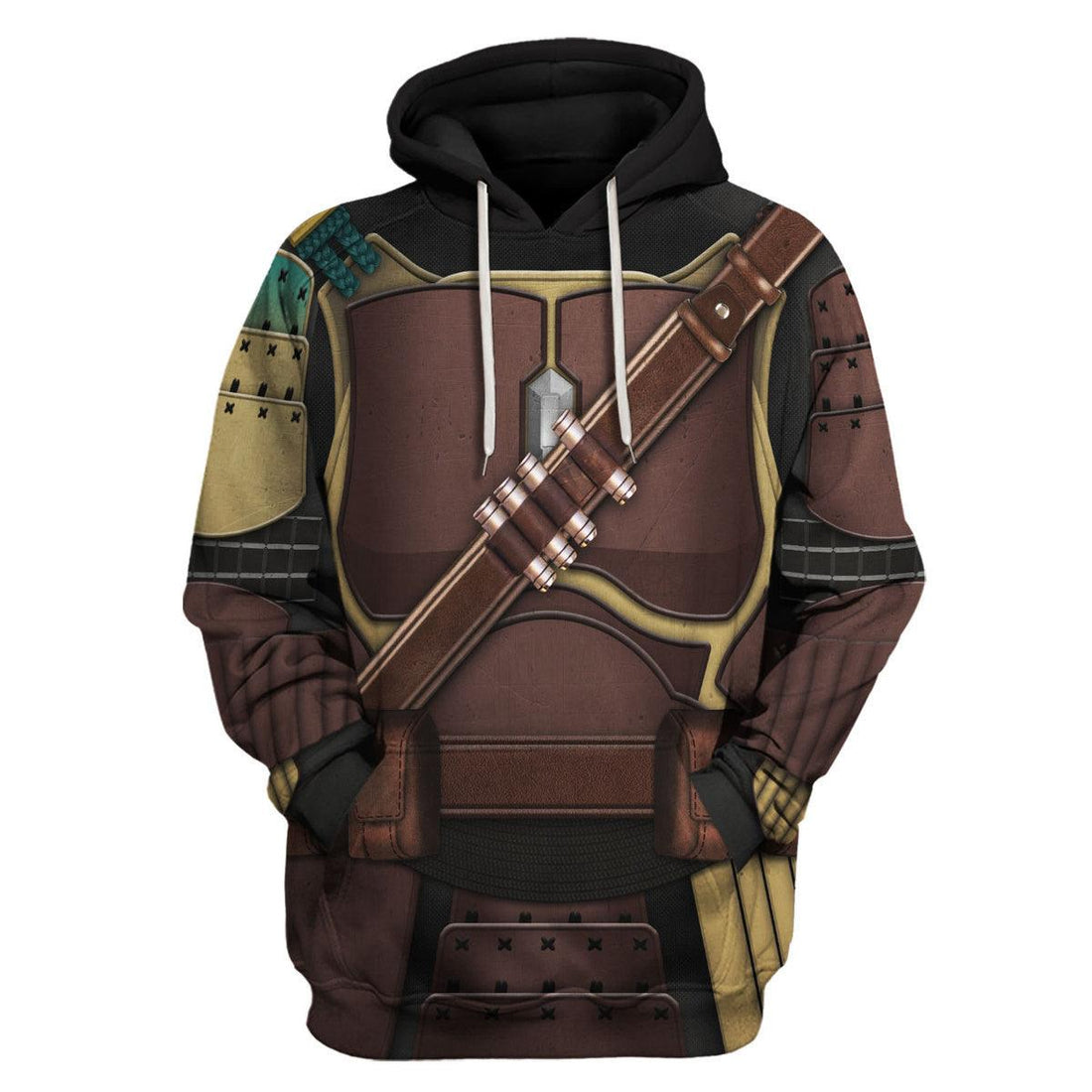 Mandalorian Samurai T-shirt Hoodie Sweatpants Apparel -  CustomsPig.com