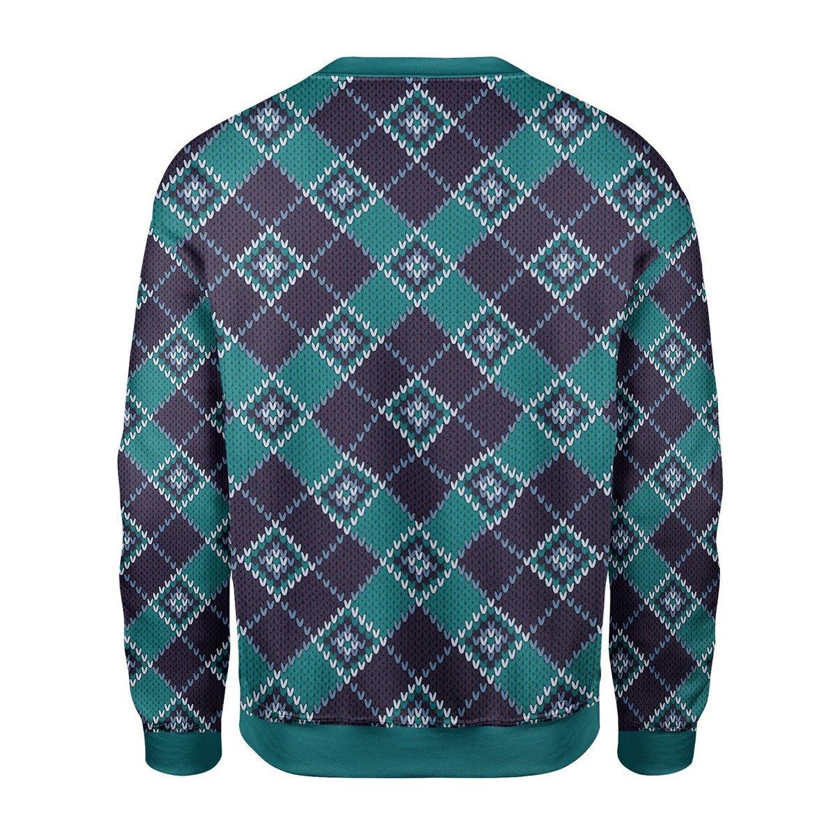 CustomsPigs Christmas Unisex Sweater Maria And Jesus In Eastern Orthodox Christmas 3D Apparel