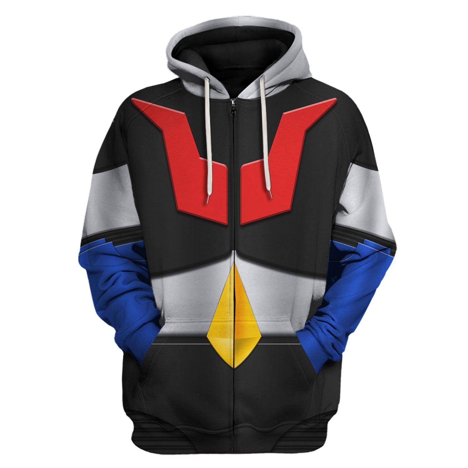 Mazinger Z Tranzor Z Cosplay Costumes: Hoodies, T-Shirts, and Tracksuits | Gearhomie.com - DucG