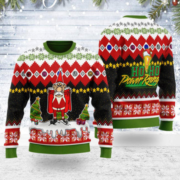 Merry Christmas Hoho Ranger Unisex Wool Sweater - Gearhomie.com