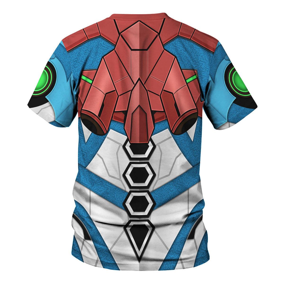 Metroid Dread Hoodies Sweatshirt T-shirt Hawaiian Tracksuit - Gearhomie.com