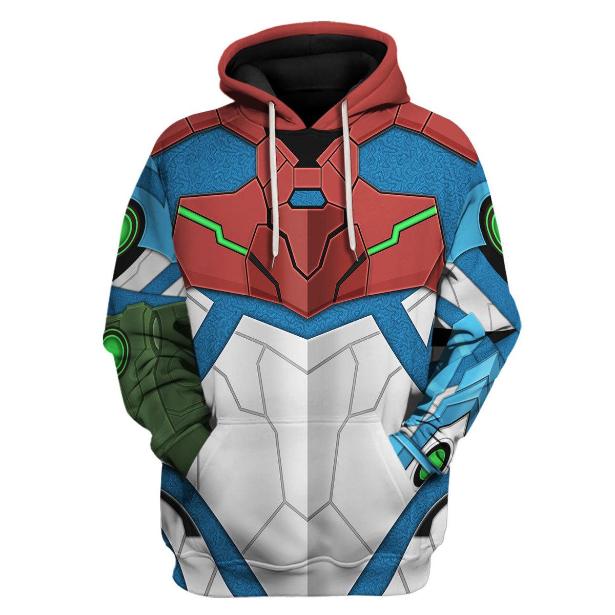 Metroid Dread Hoodies Sweatshirt T-shirt Hawaiian Tracksuit - Gearhomie.com