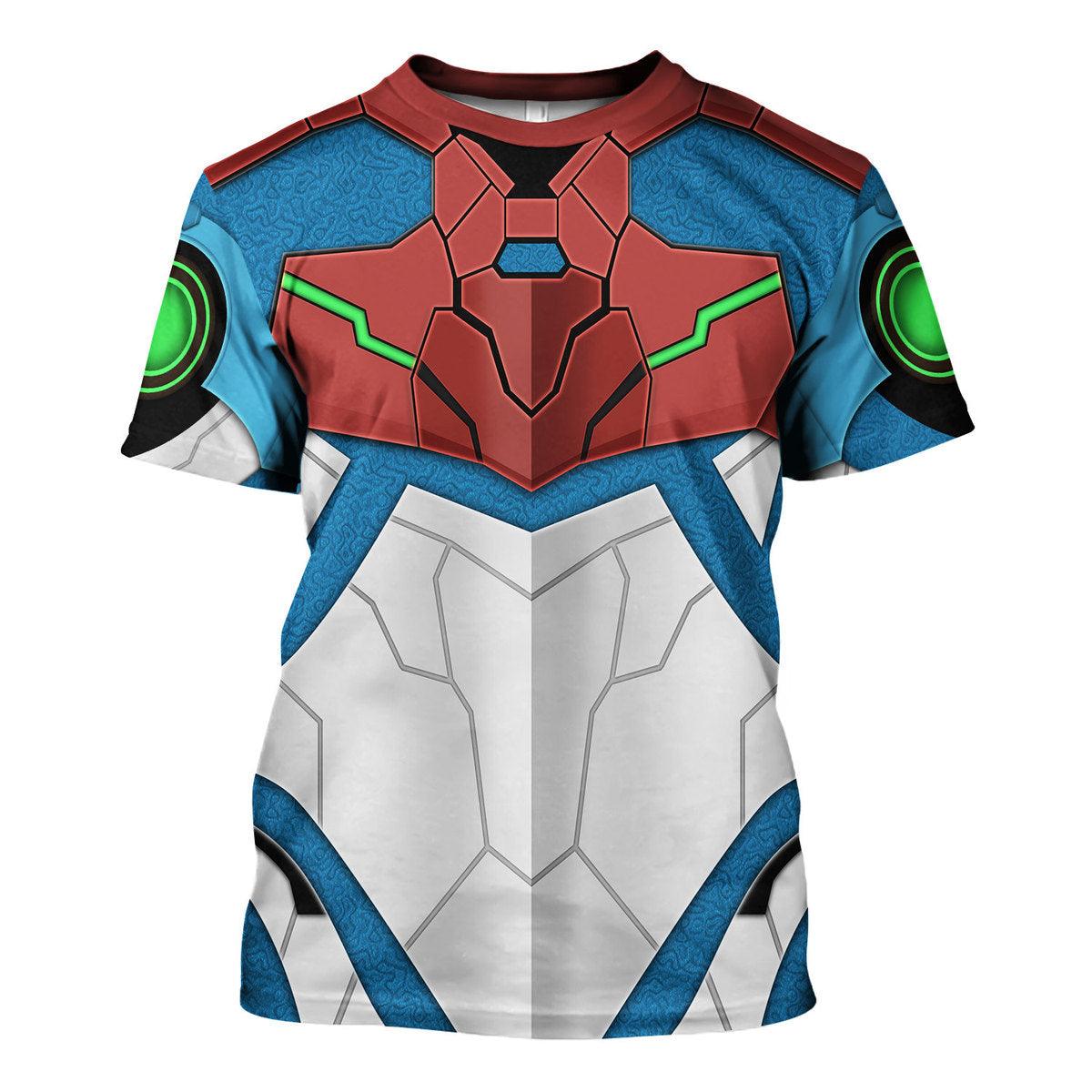 Metroid Dread Hoodies Sweatshirt T-shirt Hawaiian Tracksuit - Gearhomie.com