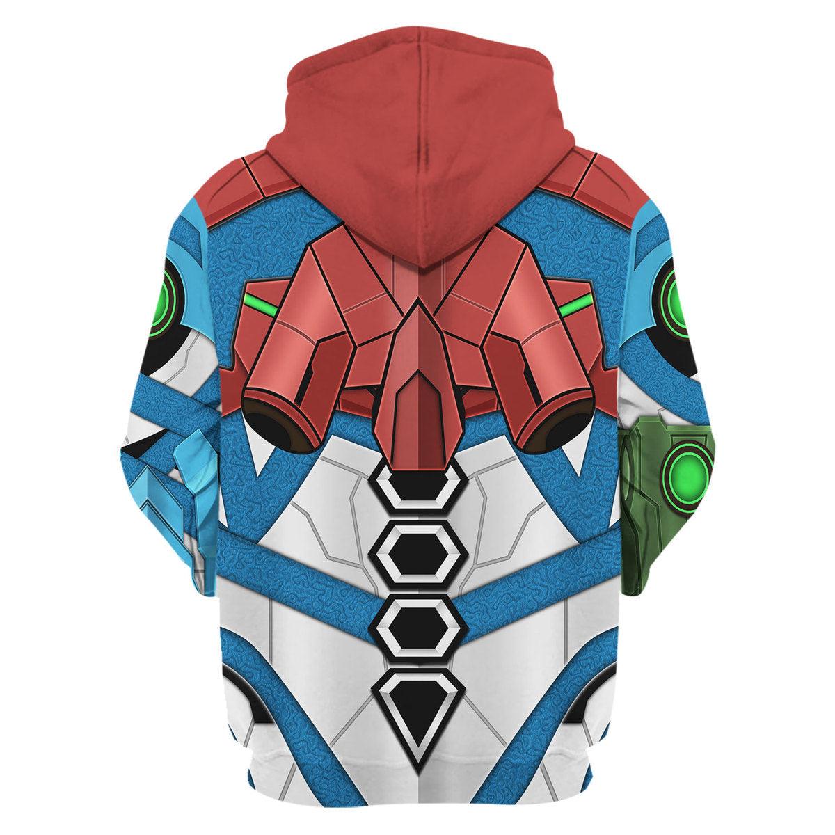 Metroid Dread Hoodies Sweatshirt T-shirt Hawaiian Tracksuit - Gearhomie.com