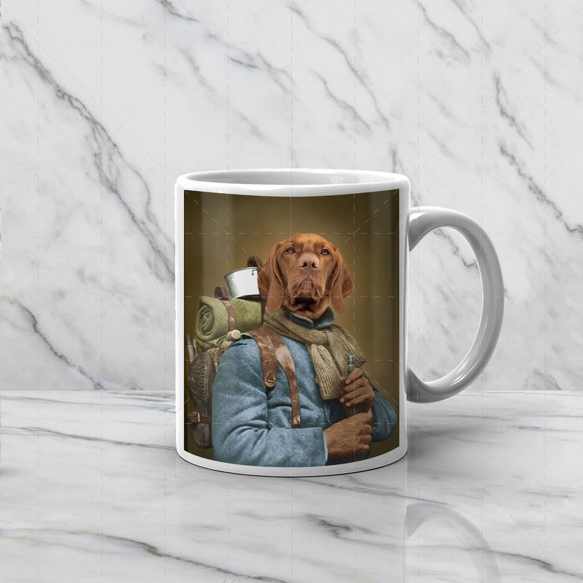 French Soldier - Custom Pet Mug