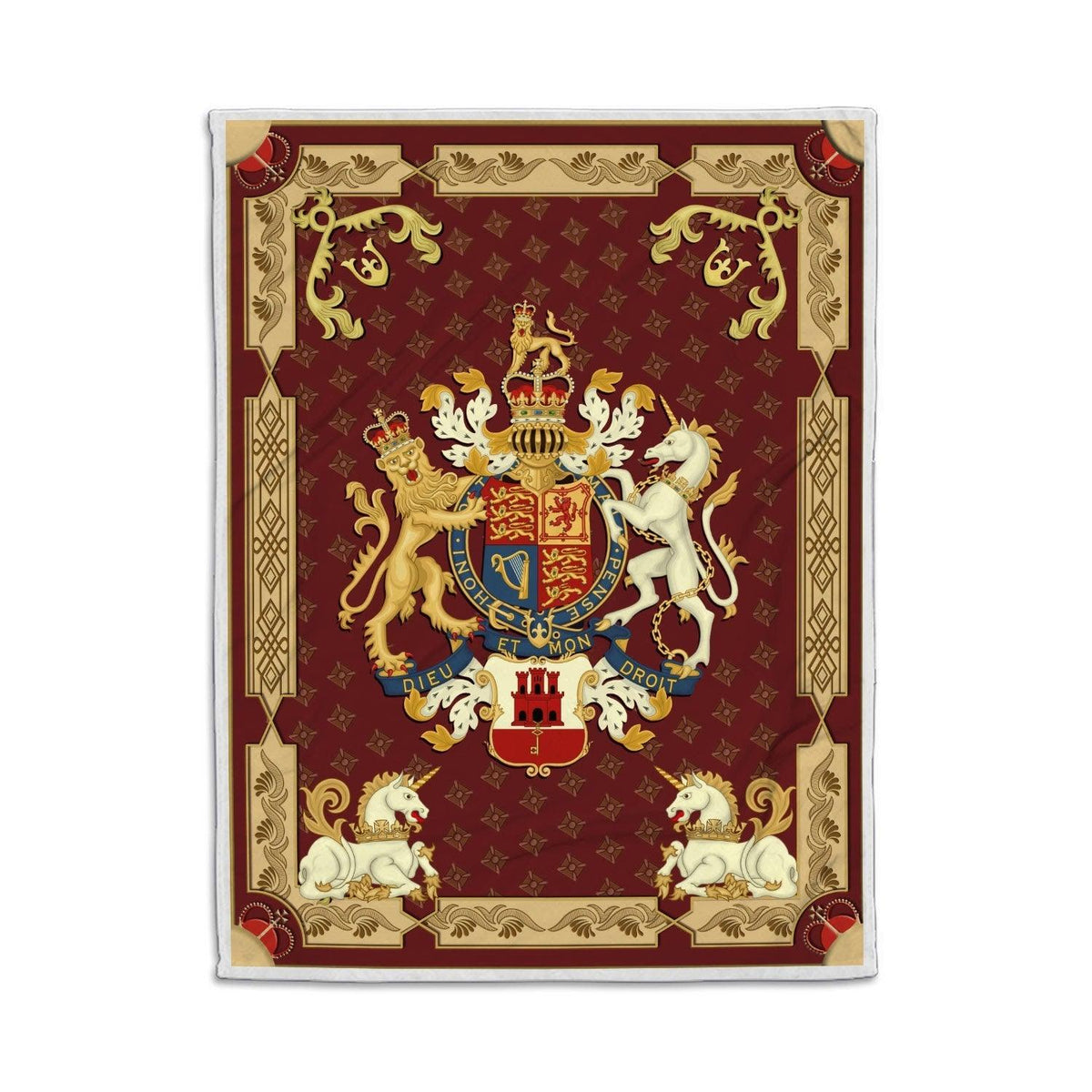 Blanket Queen Elizabeth II - DucG