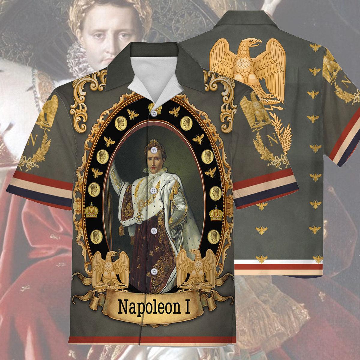 Napoleon I Hawaiian Shirt - Gearhomie.com