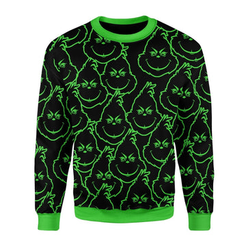 Gearhomies Christmas Unisex Sweater Six Feet People 3D Apparel