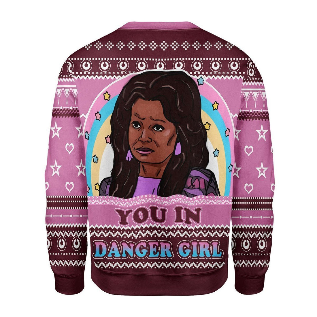 Gearhomies Christmas Unisex Sweater You In Danger Girl 3D Apparel