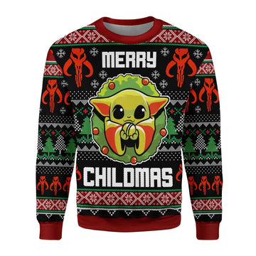 YMskins Christmas Sweater Merry Chilma 3D Apparel