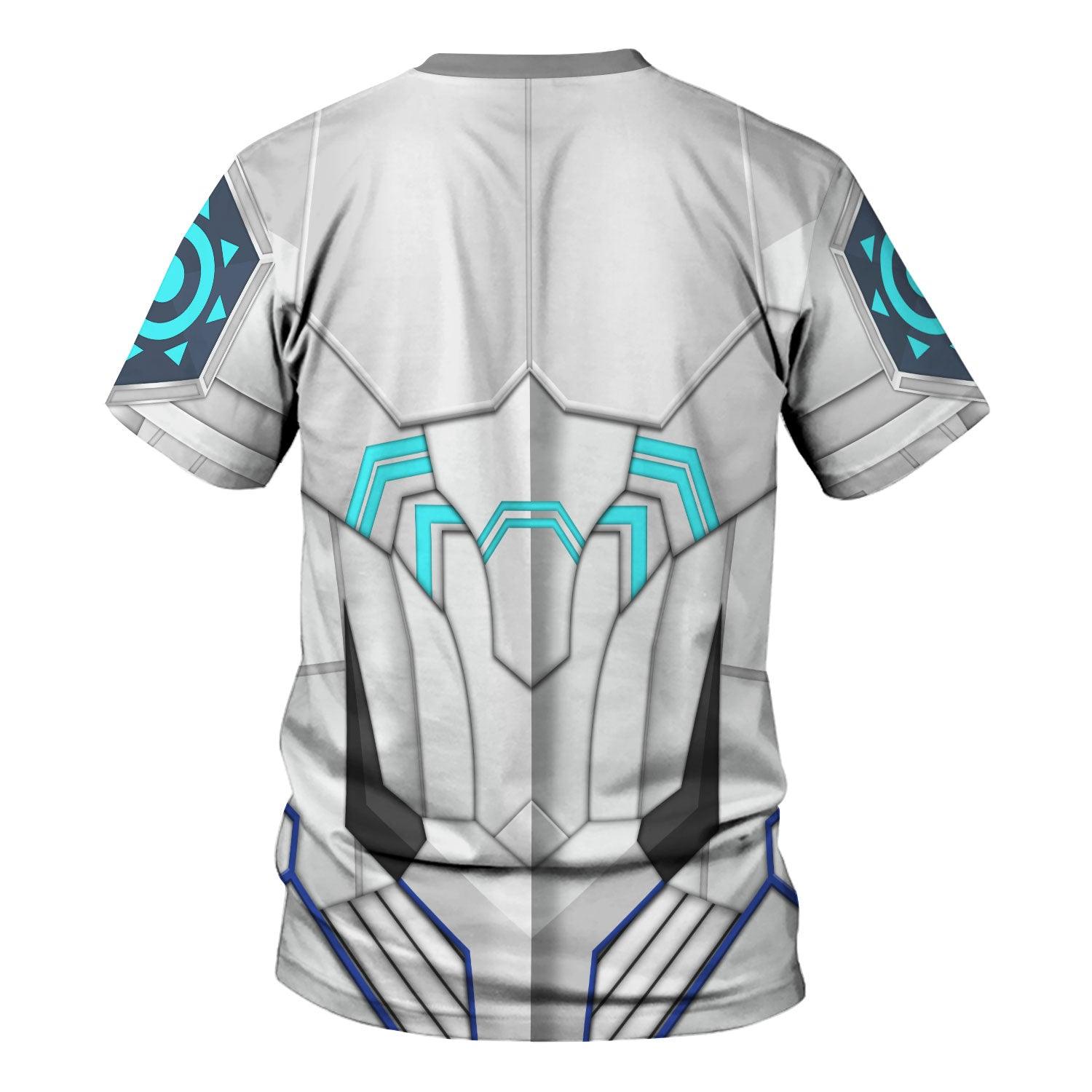 Omnimon Merciful Mode Hoodie T-shirt Sweatpants Cosplay - DucG