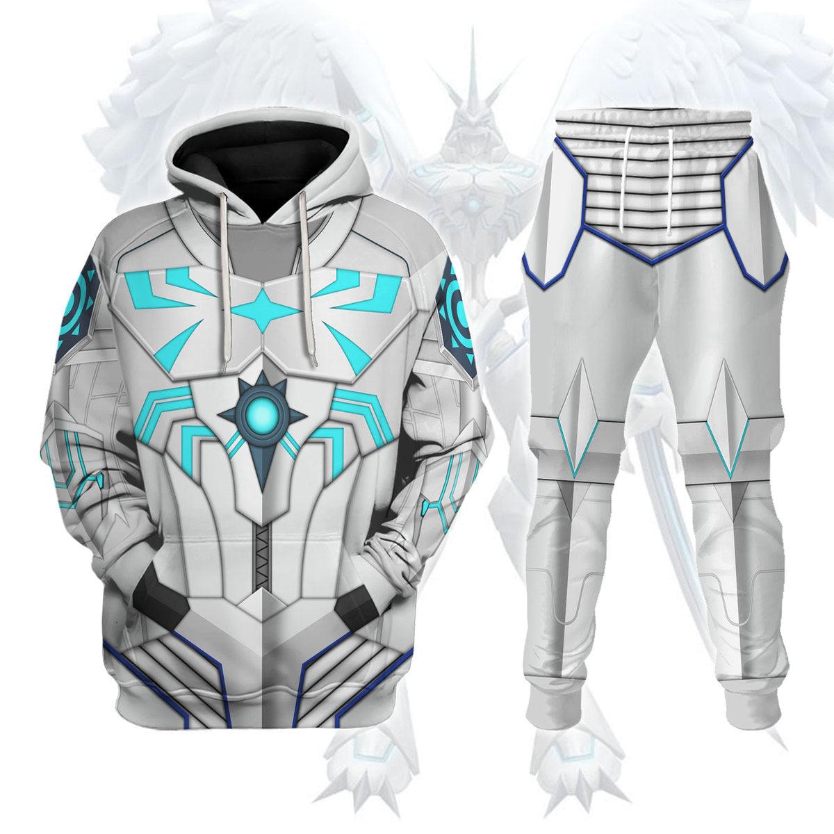 Omnimon Merciful Mode Hoodie T-shirt Sweatpants Cosplay - DucG