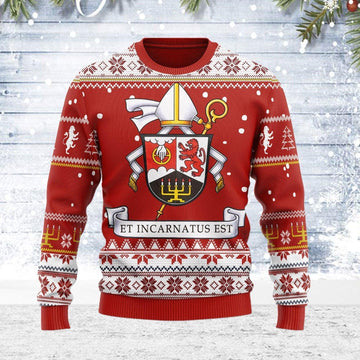 Order Of Saint Benedict Ugly Christmas Sweater - CustomsPig